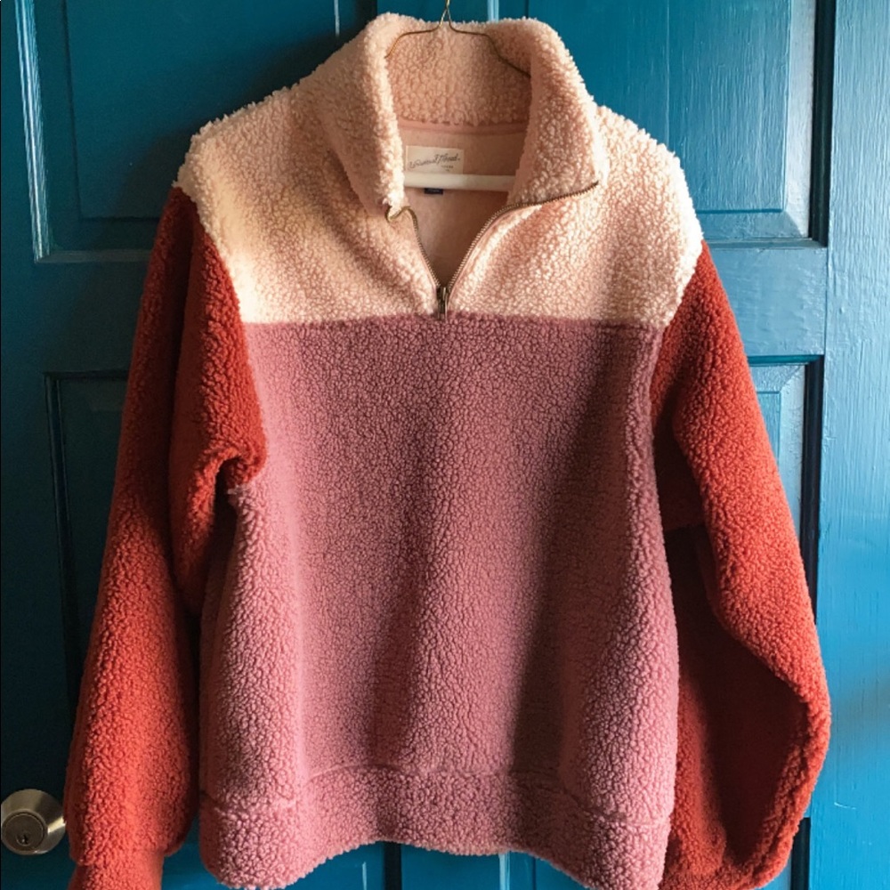 Sherpa pullover